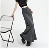Kadın pantolon s süper gevşek geniş bacak pantolonları bahar yaz sokak tarzı gündelik moda düz bol siyah kadın 230914