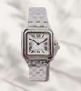 Montres femmes pour dames nouvelle mode haute qualité or argent en acier inoxydable montre à quartz avec diamant couple montres montre de luxe