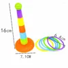 その他の鳥の供給6pcsオウムオウムトイセットパラキートのための噛む抵抗性面白いリングインテリジェンス鳥のおもちゃ