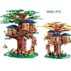 في الأسهم 21318 Tree House ، أكبر الأفكار نموذج 3000 PCS Legoinges Building Build Bricks Kids Educational Toys Gifts T191209272D