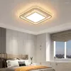 Lampki sufitowe Nowoczesne luksusowe kryształowy kryształ LED w salonie jadalnia lampa sypialnia kwadratowy żyrandol Light Luz