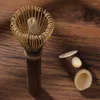 Tea Brushes 1pcs Japanese Matcha Tools Whisk Brush Professional Bamboo Ceremony Powder Grinder Tool Chasen Green