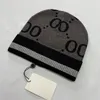 Beani caps mode högkvalitativ beaniefashion män damer brev designer hatt rutig stickad skalle vinter beanie yy13