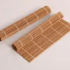 Outils de fabrication de sushis, Kit de sushis en bambou comprenant 2 tapis roulants, 1 palette, 1 épandeur, 5 paires de baguettes, nouveau