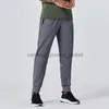Aktif Setler Erkek Pantolon Yoga Kıyafetleri Erkekler Spor Nefes Alabaş Pantolon Yetişkin Spor Giyim Gym Egzersiz Fitness Giyim Hızlı Kuru Elastik Drawstringl230915