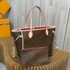 Offre spéciale NF sac à main véritable sac en cuir véritable sac à provisions épaule handpick mère sac marque Neverf Ebene GM sac à main