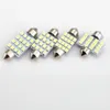 10pcs Festoon 31mm 36mm 39mm 41mm C5W LED Dome Ampuller 16 SMD 3528 Araba LED İç Işıklar Otomatik Harita Okuma Lambaları Beyaz 12V299V