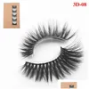 Cílios Falsos 5Pair / Set 3D Mink Eye Maquiagem Cílios Macio Natural Denso Lash Extensão Ferramentas de Beleza 8 Estilos GGA2469 Drop Delivery Healt Dhj9e