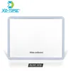 Whiteboards 4 Styles Magnetic Whiteboard PVC Frame Message White Board på kylskåp Rundvinkeldekorationsmeddelande Teckningsbräda för anteckningar WB03 230914