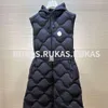 Kvinnors ytterkläder Vest Designer Fashion Autumnwinter Jacket Lång varm blixtlås Luxury Brand Casual Ytterkläder