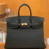 Platinum Designer Handbag Spring and Summer High-grade Leather Women Togo Lychee Grain Head Layer Cow Diagonal Bag 25/30