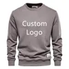 Herrtröjor tröjor vårhöstens hoodie tröja Anpassa alla tryck Y2K Crewneck Men's Hoodie Hip Hop Trend Men's Sweatshirt 230914