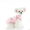 Cão vestuário vestido de inverno roupas de gato filhote de cachorro pequeno traje vestidos de veludo pet saia poodle yorkie pomeranian roupas