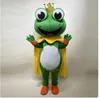 Frog Mascot Costume Walking Christmas Performance Adult Anime Doll Costume