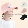 Bollmössor Ins Casual Cartoon Print Justerbar Childrens Baseball Cap Four Seasons Baby Hat Drop Delivery Fashion Accessories Hatts Scar Dhfdu