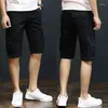 Män shorts sommar bomullsfrakt byxor tunna löst multi ficka casual sport män gym kläder y2k