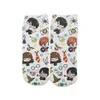 Socks & Hosiery Wizard Student Invisible Cartoon Cotton Breathable Women Summer Girls Casual Short Ankle Low Cut SocksSocks2346