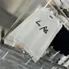 22SS Designer Brief Gedruckt T-shirts T-stück Sweatshirt Mode High Street Kurzen Ärmeln Sommer Casual T-Shirt Atmungsaktiv Männer Frauen 285D