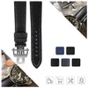 Nylon Horlogeband Rubber Horlogeband voor FIFTY FATHOMS Man Strap Zwart Blauw 23mm met Gereedschap 5015-1130-52A2731