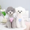 Vêtements pour chiens printemps et été vêtements pour animaux de compagnie vêtements Peplum Sling adapté au petit gilet confortable