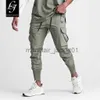 Jeans da uomo BC Jogger Pantaloni da uomo Pantaloni cargo Fitness Gym Pantaloni 3/4 Stretch Running Leggings da allenamento M-3XL J230915