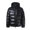 남성 재킷 디자이너 재킷 복어 Mocl 다운 재킷 클래식 겨울 마모 남자와 여자 광택 세척 및 차가운 내성 엑스트라 더 두꺼운 오리 다운 후드 코트