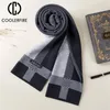 Halsdukar Cashmere Men Scarf Luxury Designer Lightweight Plaid för fransad tofs Soft Keep Warm Windproof AD2114 230914