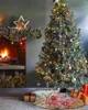 Decorações de Natal Doces Gingerbread Man Tree Saia Xmas para suprimentos domésticos Saias redondas Base Cover