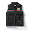 Mäns västar Vinter tjocka män västar ärmlös designer Gilet ner Waistcoat North Design för man Bodywarmer Puffer Jacket Woman Outwear Fashion J230915