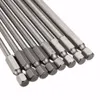 Tournevis 8 pièces embout de tournevis Torx 1/4 ''tige tête de perceuse à vent hexagonale 150mm 200mm clé à vis étoile magnétique T8 T10 T15 T20 T25 T27 T30 T40 230914