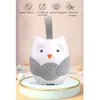 ElectricRC Animaux Hibou Bébé Lecteur Musical Machine à Bruit de Sommeil Jouets Interactifs pour Tout-Petits Sangle en Silicone Dessin Animé Cadeau d'éducation Précoce 230915