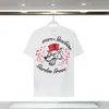 مصممي نساء رجال تي شيرت أزياء فضفاضة قمم الصيف قميص غير رسمي لافاة شوارع شوارع شوارع الأكمام تشييرت S-3XL