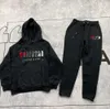 Herren Tracksuits Männer Frauen Farbe strömen Hoodie Sweatshirt Anzug Trapstar Fleece Set Hoody Cloding Sweat Trapstar Herren Advanced Design 658ess