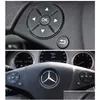 Koło kierownicze samochodowe Mtifunkcyjne przełącznik C/E/GLK klasa AUO przycisk Benz W204 x204 W212 Dostawa samochodów Motocykl Auto PA DHF4X