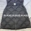 Kvinnors ytterkläder Vest Designer Fashion Autumnwinter Jacket Lång varm blixtlås Luxury Brand Casual Ytterkläder