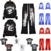 23SS Hellstar Hoodie Mens and Womens Designer Hooded Sweatshirt Womens Hellstars Shirt American Casual Houdspeaker Pants Size S-XL