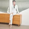 Two Piece Dress Japanese and Korean versions of the revised professional suit female whitecollar interview formal attire fashion goddess 230914