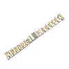 CARLYWET 13 17 19 20mm 316L Stainless Steel Two Tone Rose Gold Silver Watch Band Strap Oyster Bracelet For Datejust270k