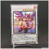 6 styles Yu Gi Oh Dark Magician Girl Fille Version Japonaise Jouets de bricolage Loisirs Hobby Objets de collection Jeu Cartes de collection G220311 Drop Dhqfh