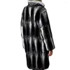 女性の毛皮の女性コートレアルレックスファッションスーツカラージャケット冬の温かいナチュラルオーバーコート