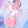 テーマコスチュームsbluucosplay Fate Apocrypha Rider Astolfo Cosplay for Men JK School Uniorm Sailor Suit Women Anime Halloween 230915