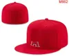 Cappellini da baseball completamente chiusi da uomo Kansas City Snapback estivi SOX KC Letter Bone Donna Colore Tutte le 32 squadre Casual Sport Cappelli piatti aderenti NY Colori misti Taglia Casquette A0