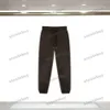 xinxinbuy Men women designer pant Double letter printing roma Spring summer Casual pants Black apricot brown M-2XL