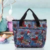 Storage Bags Printing Yarn Bag Knitting Tote Large Capacity 600d Oxford Cloth Crochet Needles Totes Organizer For Home238L