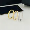 Pierścień Pierścień Love Bee Pierścień Stal nierdzewna Kobiety Rose Sier Titanium Steel Diamentowe pierścionki dla mężczyzn Projektanci biżuterii Złota Rozmiar 5-11 za darmo