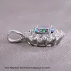 Renkli Gems Takı Kadın Kolye Kolye Adam Yaz Kolyeleri Elmas kolye sevimli moda zinciri tasarımcısı lüks mücevher süslü mücevher değerli mücevherler
