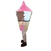 Hot Sales Ice Cream Cone Halloween Mascot Costume anime Carnival performance apparel Ad Apparel dress