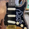 SRV E-Gitarre Super Aged Relic Guitarar Elder Body Golden Hardware Kostenloser Versand Handgefertigtes Modell