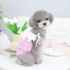 Vêtements pour chiens printemps et été vêtements pour animaux de compagnie vêtements Peplum Sling adapté au petit gilet confortable