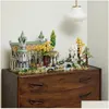 Block i Creative Expert S Movie Lorded of Rings Rivendell Castle Model Building Brick 10316 Street View Toys 6167PCS 230629 Drop Del DHVG0